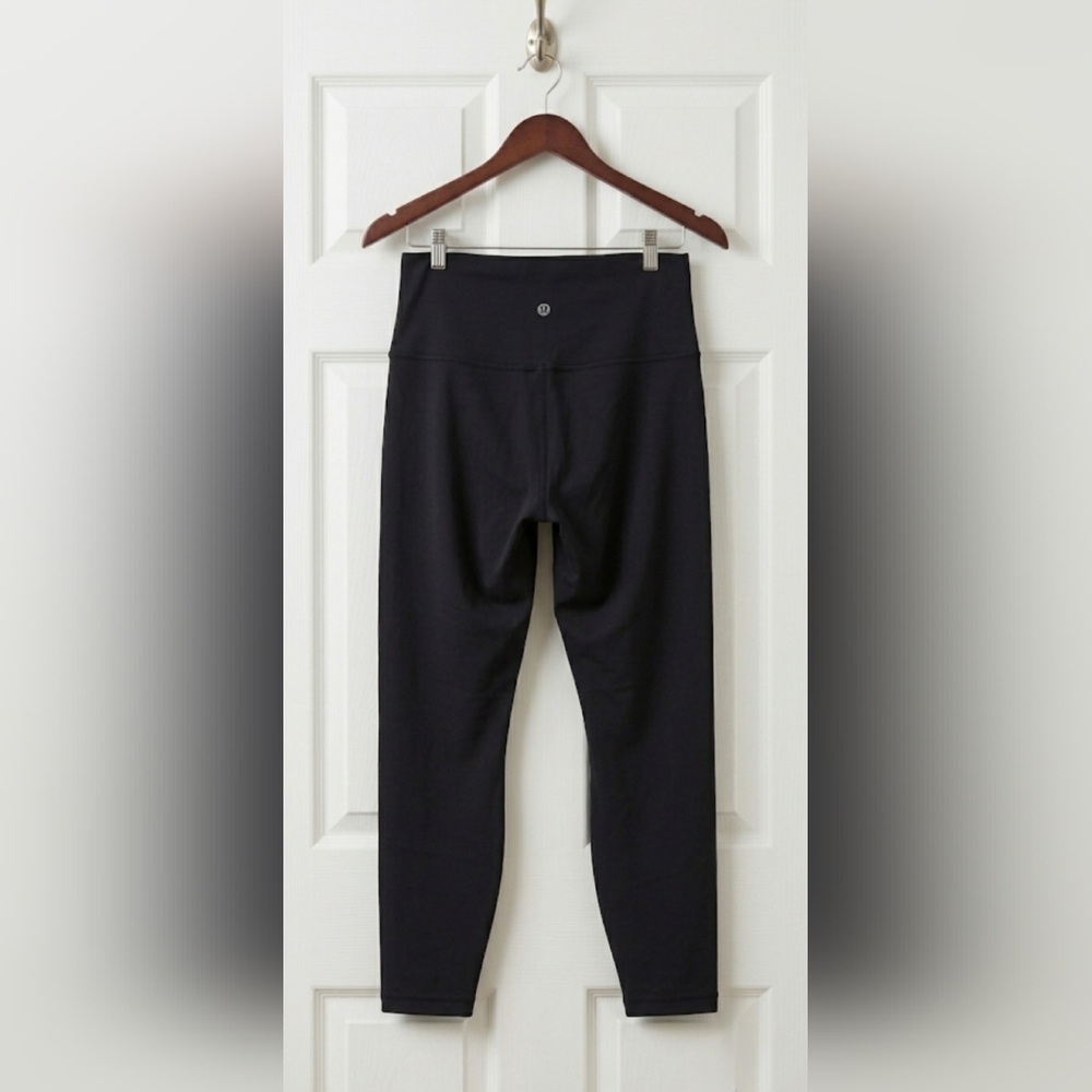 NWOT Lululemon Athletica Wunder Under High-Rise Leggings Core Black Size 20